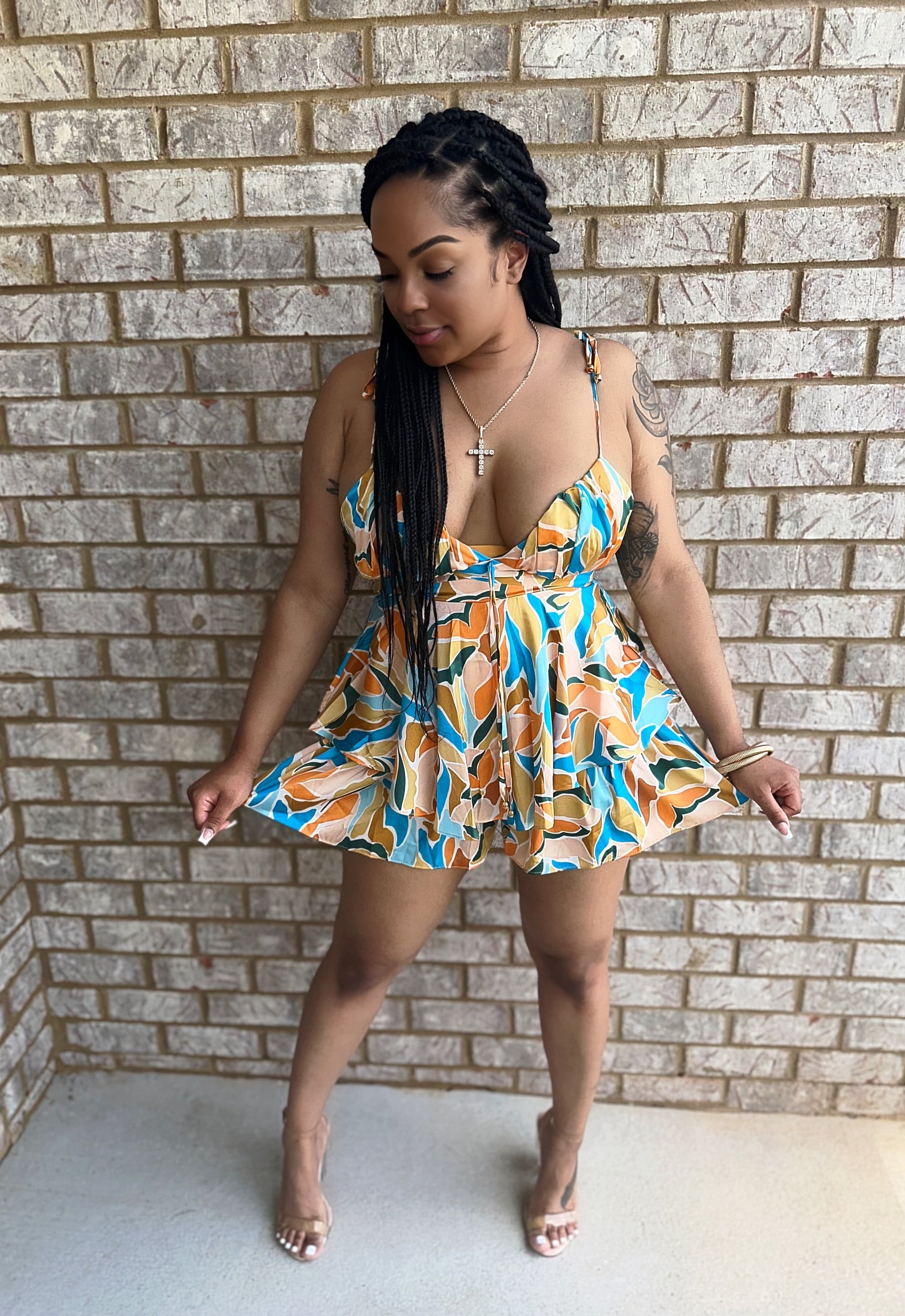 Just In Time Romper