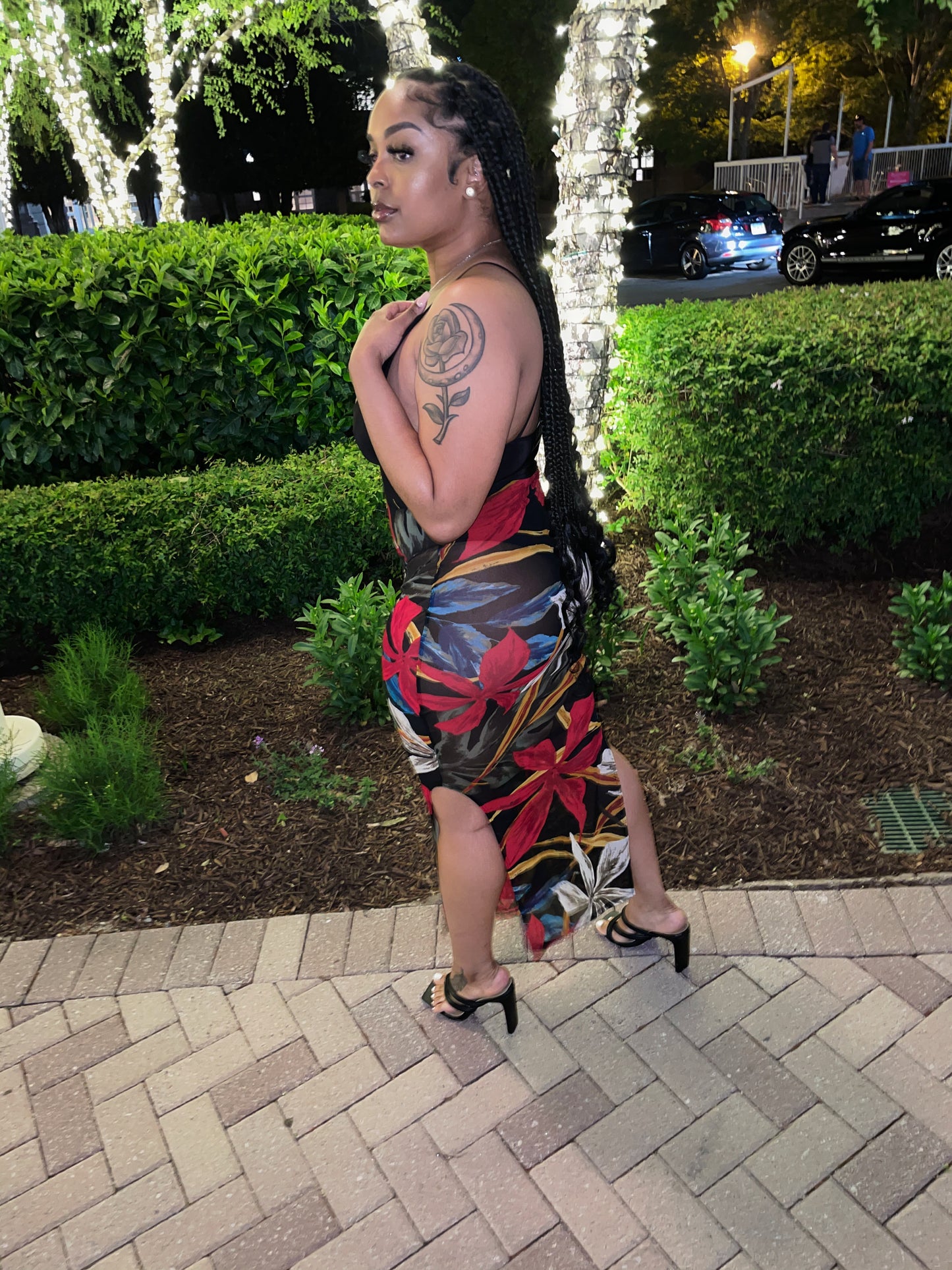 Blurred Nights Dress