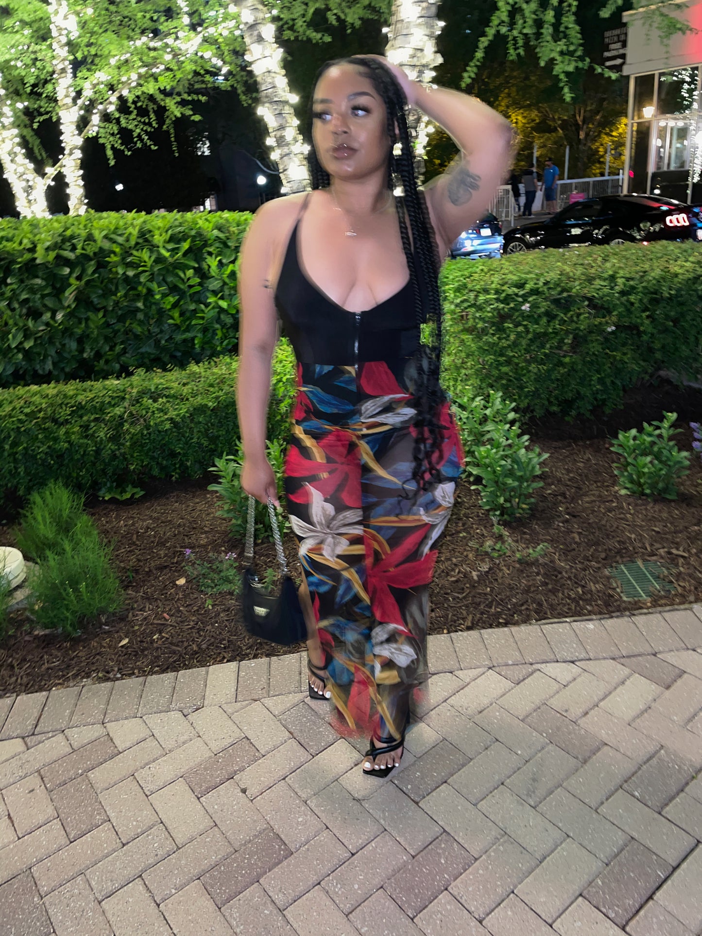 Blurred Nights Dress