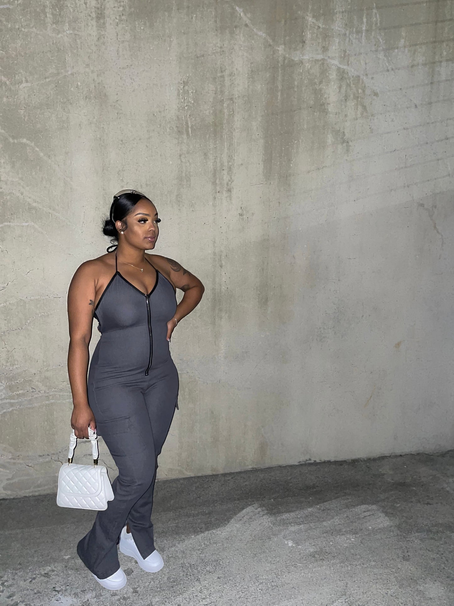Trapped Cargo Jumpsuit